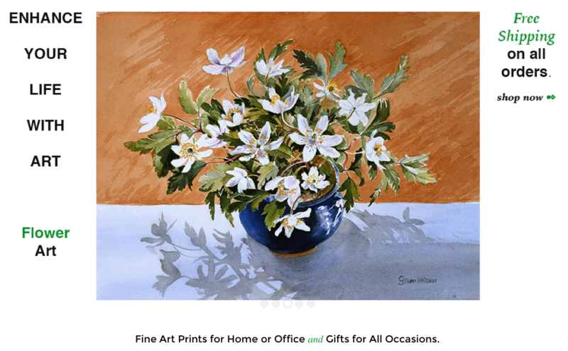 Fine art prints from original works by Gillean Whitaker